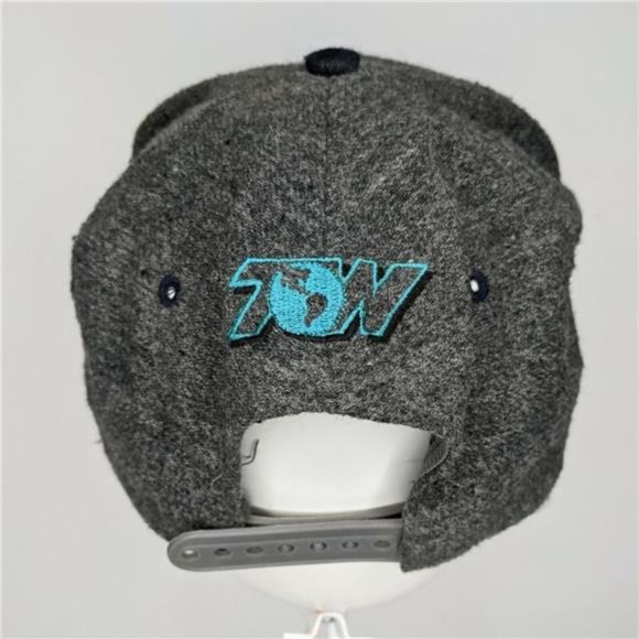 Vintage Georgetown Hoyas Blockhead Snapback Hat TOW 90’s Wool VTG Blue / Gray - Picture 5 of 9